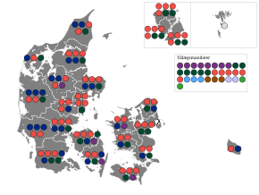 1943年丹麥人民庭選舉: 背景, 選舉結果, 註釋