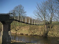 Footbridge over River Hodder
