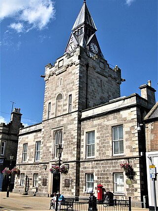 <span class="mw-page-title-main">Nairn Town and County Buildings</span> Municipal building in Nairn, Scotland