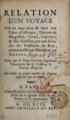 1699 - François Froger et Nicolas de Fer (dir.) - Relation d'un voyage fait en 1695, 1696 et 1697