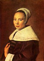 «Портрет молодої жінки», Франс Халс, 1655-1660