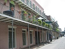 An early gallery design at 529-531 Governor Nicholls Street French Quarter Stroll, 4 August 2008 - 83.jpg