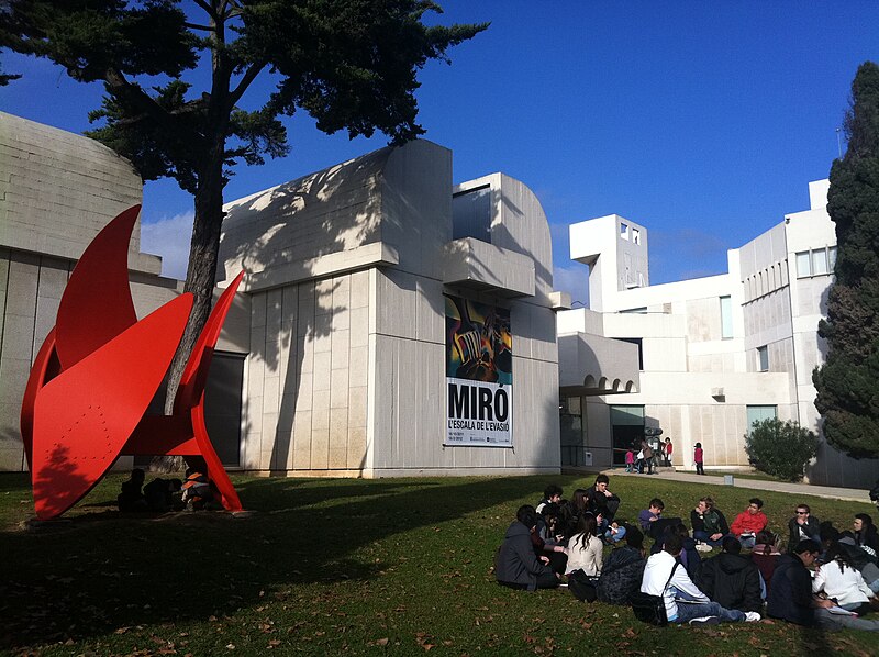 File:Fundació Joan Miro outdoors view.JPG