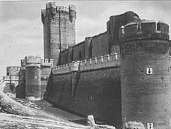 Old image of the castle of La Mota. Fundacion Joaquin Diaz - Castillo de la Mota - Medina del Campo (Valladolid) (19).jpg