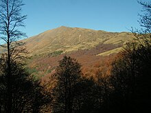 Il Gazzirola visto da Val Colla