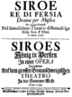 Georg Friedrich Händel - Siroe re di Persia - titelpagina van het libretto - Braunschweig 1730.png