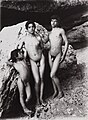 ? 1547 recto. Tre ragazzi nudi. / Three nude boys.