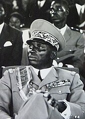 Gnassingbe Eyadema ruled from 1967 until his death in 2005. Gnassingbe Eyadema, 1972.jpg