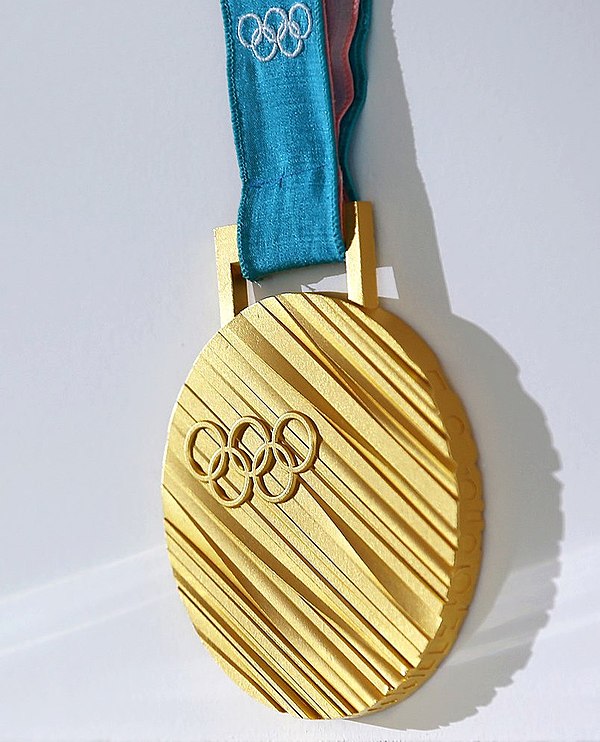 2018 Olympics gold medal