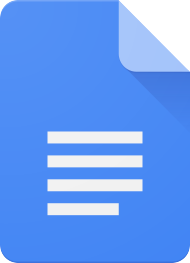 Logo de Google Docs, Sheets, Slides et Forms