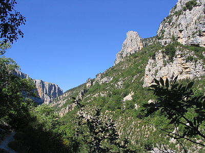 Gorges du Verdon, Provence, view from hiking trail