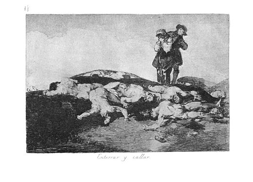 Francisco Goya, Uit: Los desastres de la guerra (ets)