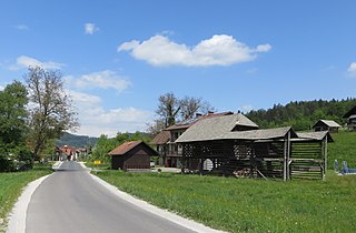 Gradiške Laze Place in Lower Carniola, Slovenia