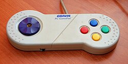 Original Gravis Gamepad for the PC Gravis pc gamepad (cropped).jpg