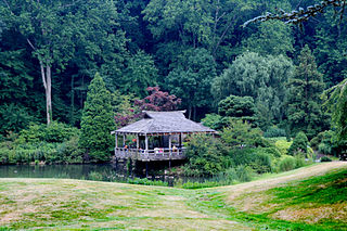 Brookside Gardens public botanical gardens located in Wheaton Regional Park, in Silver Spring, Maryland, United States