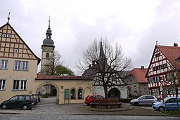 Hüttenheimer Marktplatz