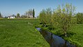 Haastrecht-Rozendaal, vue sur le polder près Huis te Rozendaal