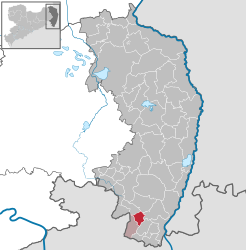 Hainewalde - Carte