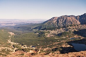 Blick vom Bergpass Liliowe