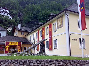 Luftbild Von Oben Nach Unten Auf Das Dorf Hallstatt - Hallstatt