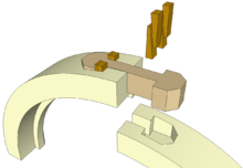 Sample detail of Hammer-headed tenon.