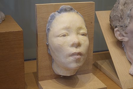 Masque de Hanako, type E (1911), Paris, musée Rodin[2].