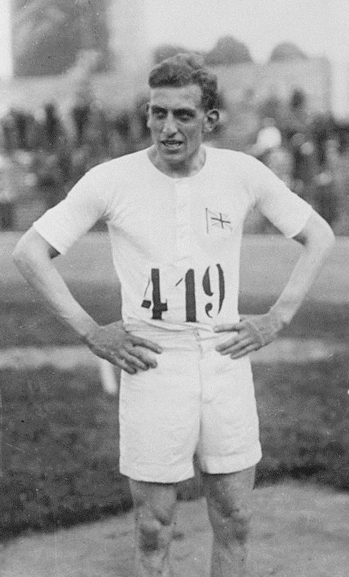 Abrahams at the 1924 Olympics