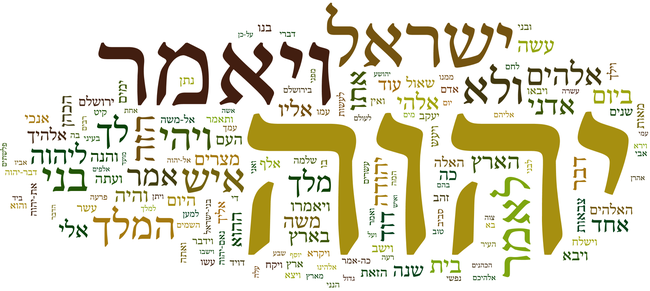 La distribuzione delle parole nella Bibbia ebraica