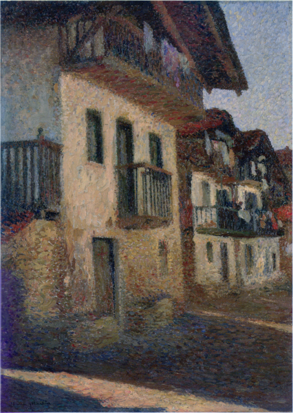 File:HenriJeanGuillaumeMartin-UnknownDate-Road of Village.png