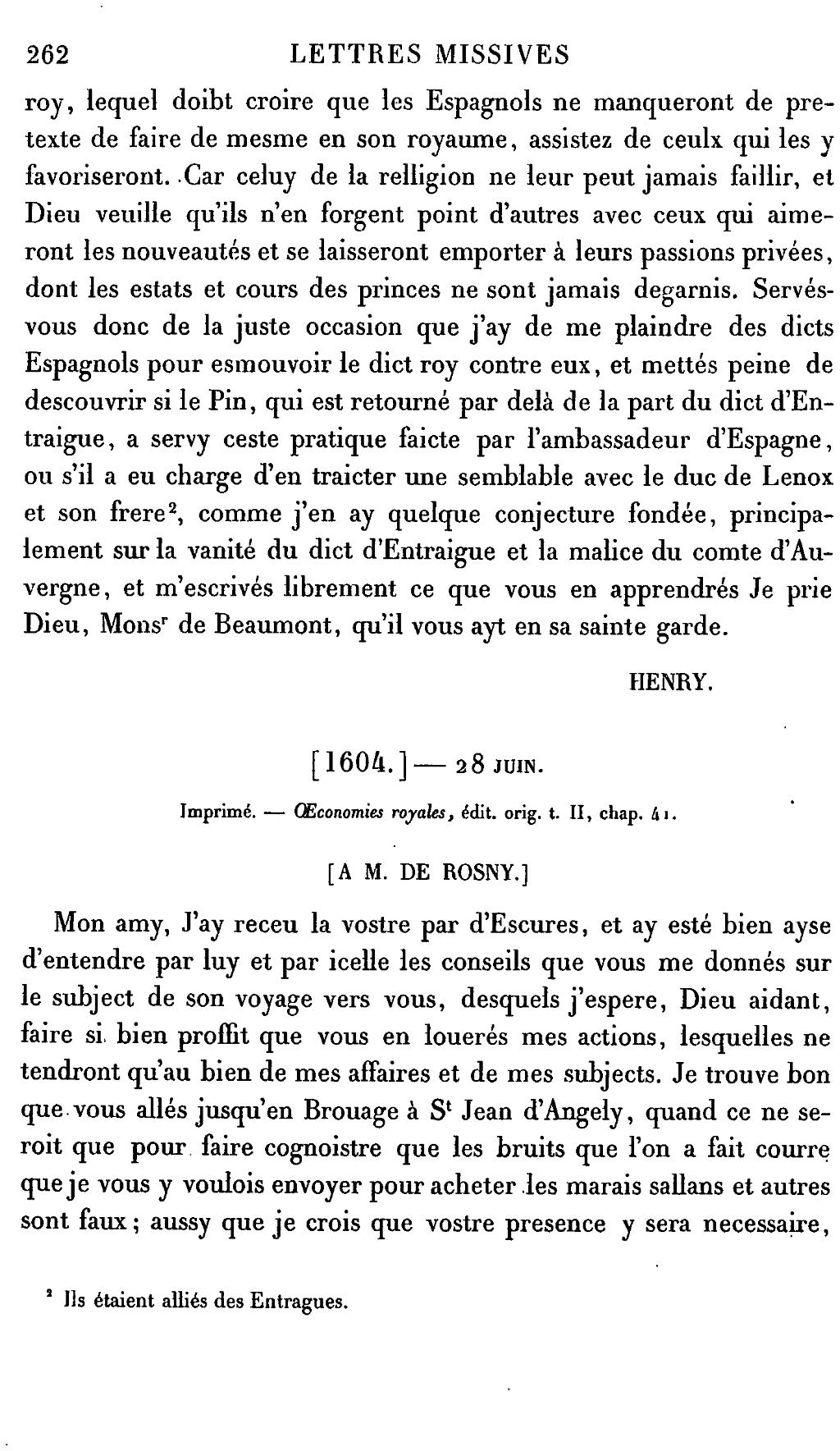 Page Henri Iv Lettres Missives Tome6 Djvu 274 Wikisource