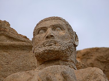 Herakles at Behistun, sculpted for a Seleucis Governor in 148 BC.
