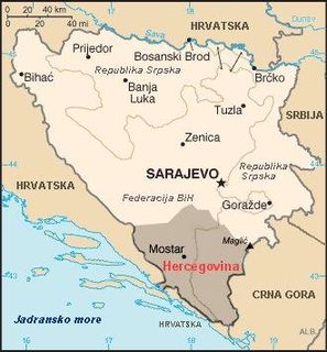 Bosnien (serbokroatisch Bosna
