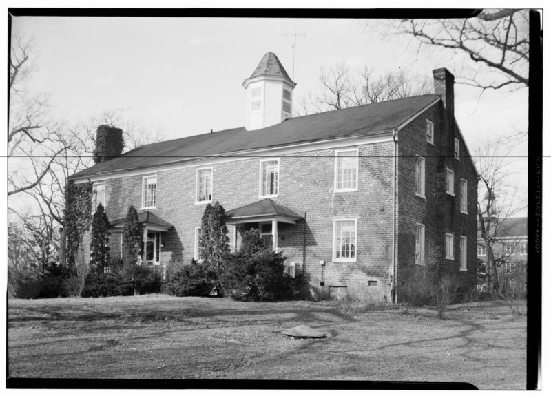 File:Historic American Buildings Survey, Ray Moody, Photographer January 21, 1958 BACK ELEVATION. - Tusculum College, State Route 107, Greeneville Vicinity, Tusculum, Greene County, HABS TENN,30-TUSC,2A-1.tif