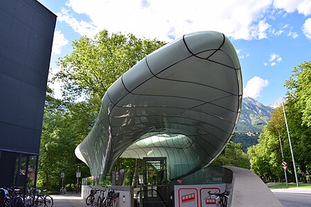 Hungerburgbahn Station Congress