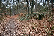 Ice house near Arcen Castle in Arcen, Netherlands IJskelder Arcen Ice house 2020.jpg