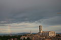 Chiesa di san Domenico e arcobaleno.