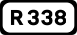 Пътен щит R338}}