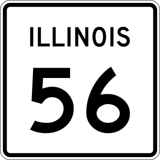<span class="mw-page-title-main">Illinois Route 56</span> Highway in Illinois
