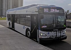 GRT ION bus used on BRT service. Ion Bus on 302.jpg