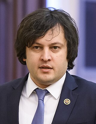 <span class="mw-page-title-main">Irakli Kobakhidze</span> Prime Minister of Georgia since 2024