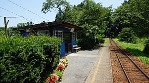 车站站台（2015年7月20日）