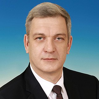 <span class="mw-page-title-main">Vladimir Ivanov (politician, born 1971)</span> Russian politician