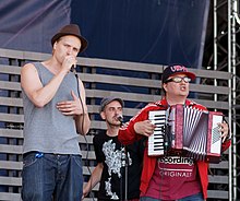 Jätkäjätkät выступает на фестивале Pori Jazz в 2010 году