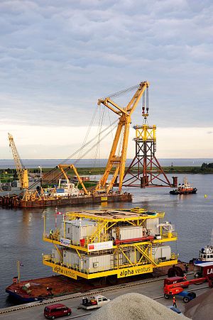 Offshorebauwerk: Beschreibung, Umweltbeeinflussungen, Gründung