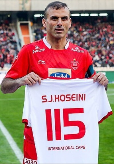 Iranian Football Federation appreciates Hosseini after his retirement from international football in 2018