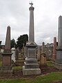 James Bowman Lindsay's obelisk at Western Cemetery, Dundee
