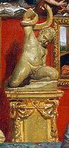 Johan Zoffany - Tribuna of the Uffizi - sculture 33 ercolino.jpg