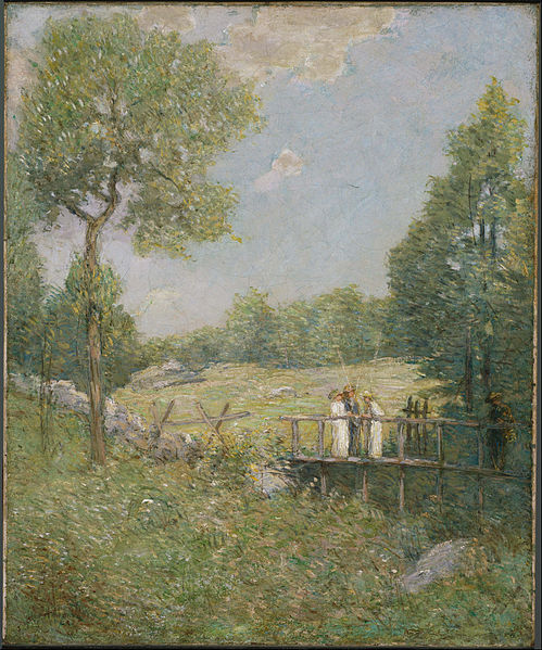 File:Julian Alden Weir - The Fishing Party - Google Art Project.jpg