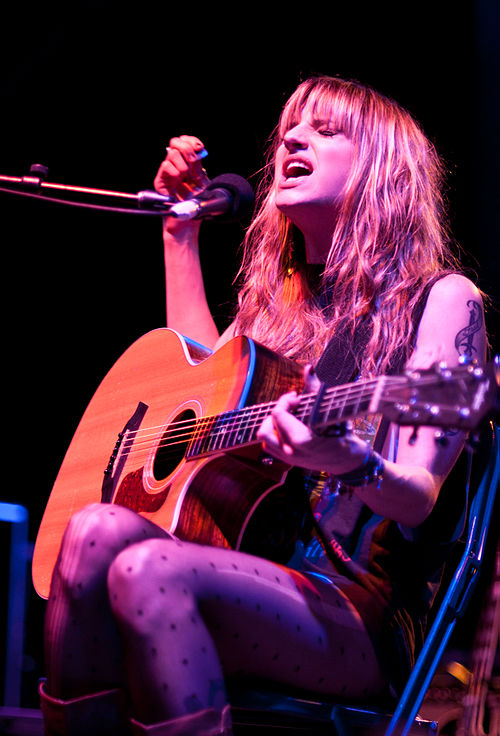 Simms performing in 2010 in San Diego, California