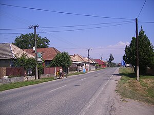 I/76 v obci Kamenín